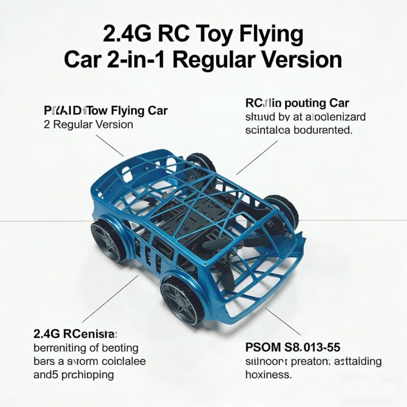 2.4G RC Toy Flying Car 2-in-1 Regular Version(6)