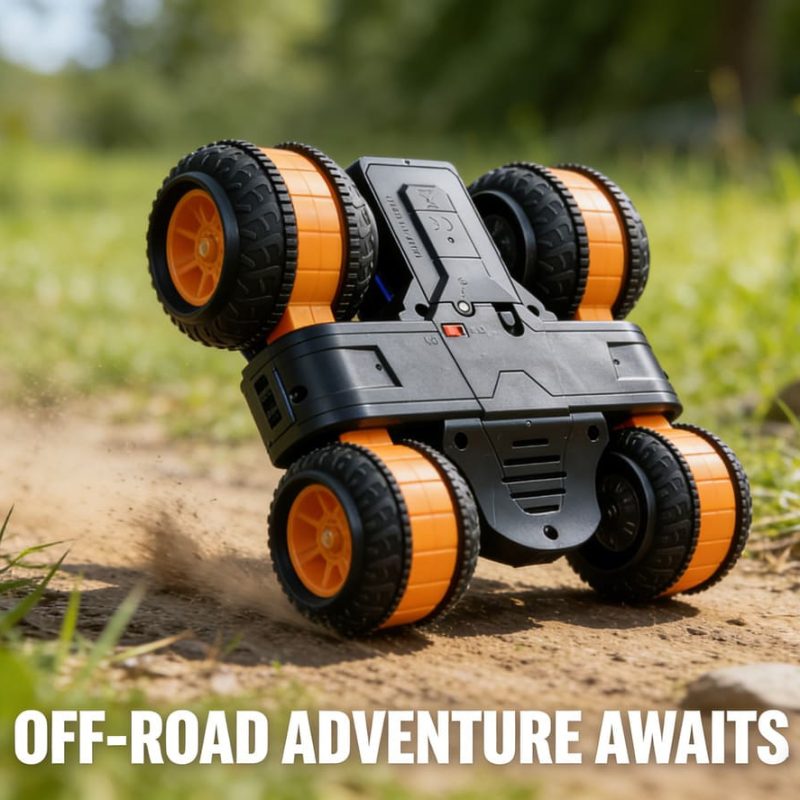 2.4G RC Toy Rolling Stunt Car(3)
