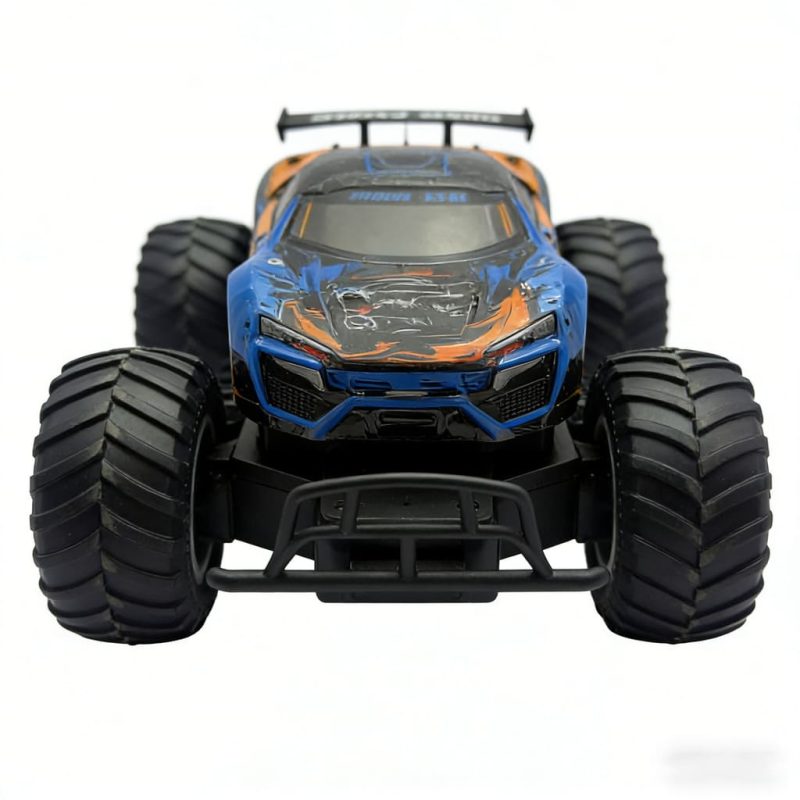 2.4G RC toy ,1_ 14 lights, music, four-wheel drive off-road swing car, PVC, with 4 colors version(6)