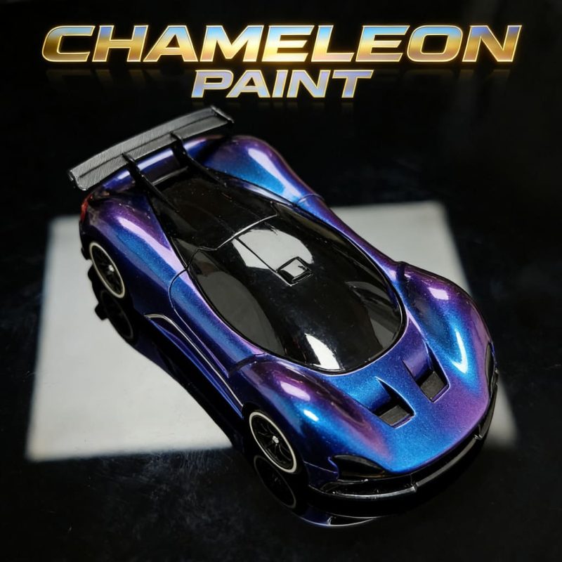 2.4Ghz RC Toy 1_ 20 Colorful Racing Light Four wheel Drive Drift Car (Blue Purple Chameleon Paint Edition)(36)