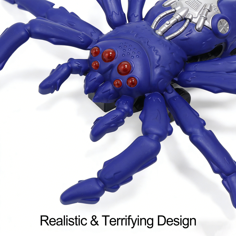2.4Ghz RC animal toy -Wall climbing remote control spider -Climbing Spider - Climbing Reptile Prank Toy(21)