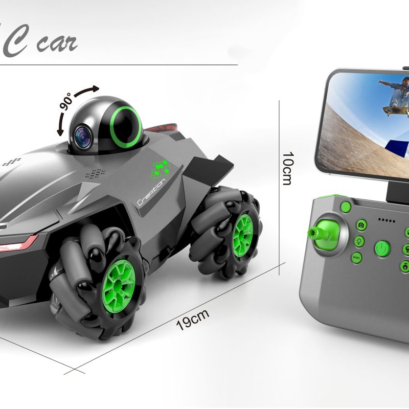 RC Video Car - 2.4G FPV Remote Control Toy with Camera, Real-Time Transmission for boys gift2