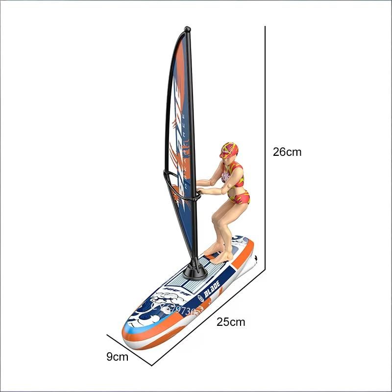 RC sailing boat toy