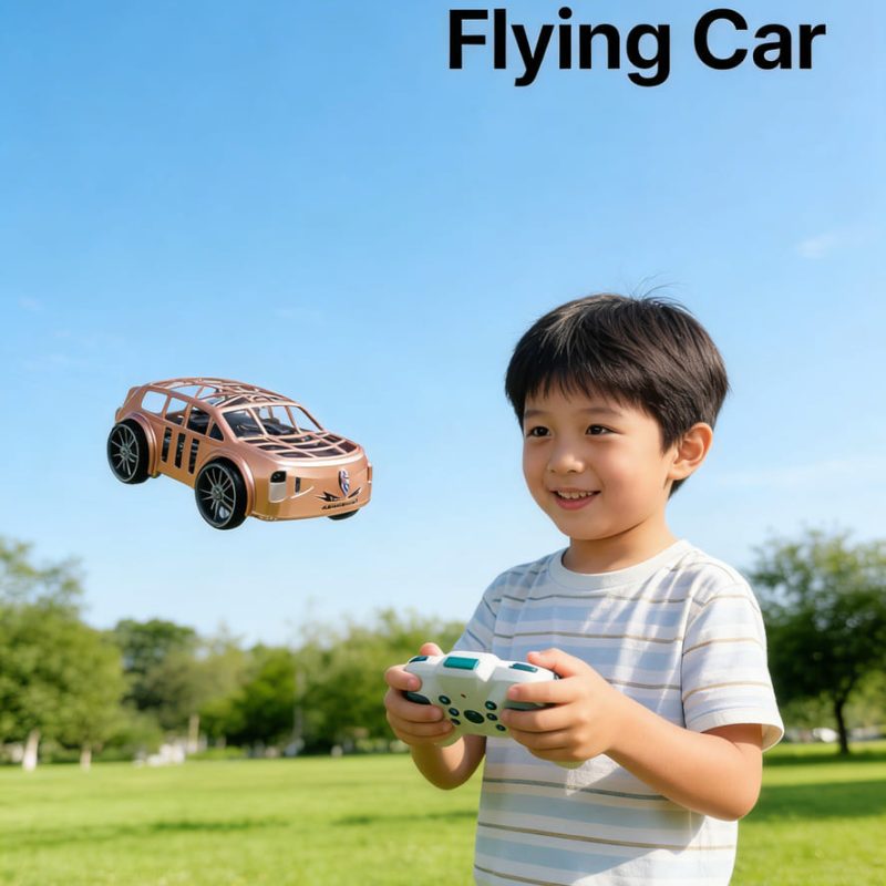 Suptoy 2-in-1 RC Flying Car - 2.4G Remote Control Drone & Driving Vehicle Toy for kids gift (1) (1)