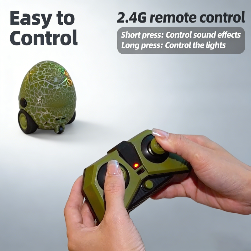 Suptoy 2.4G RC Battle Dinosaur Eggs - Remote Control Fighting Dino Toys for Kids(32)