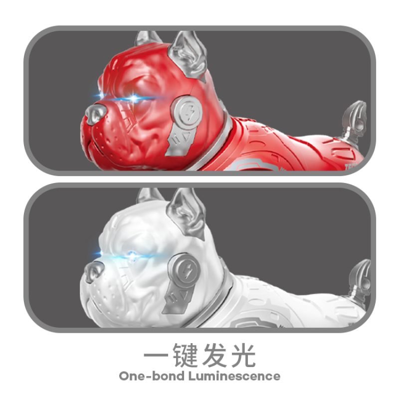 Suptoy 2.4G RC Intelligent Spray Dog - Infrared Remote Control Robotic Pet Toy for Kids(6)