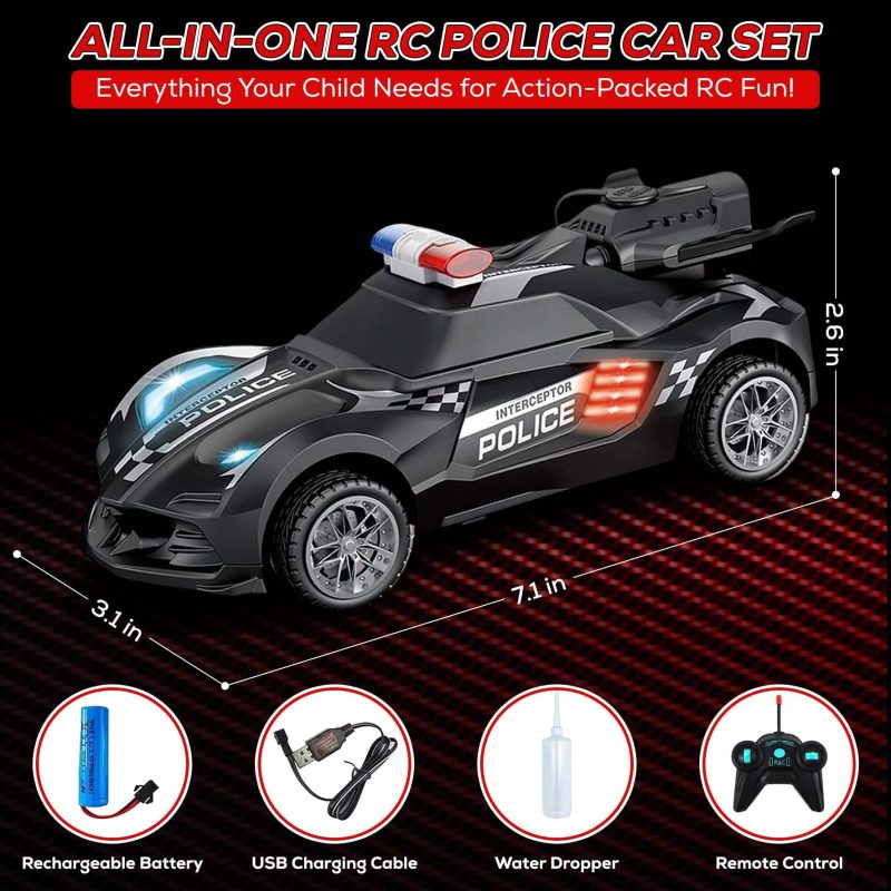 remote control police car toy 4