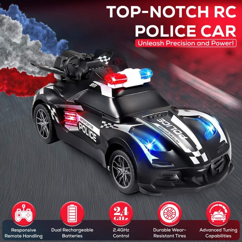 remote control police car toy 6