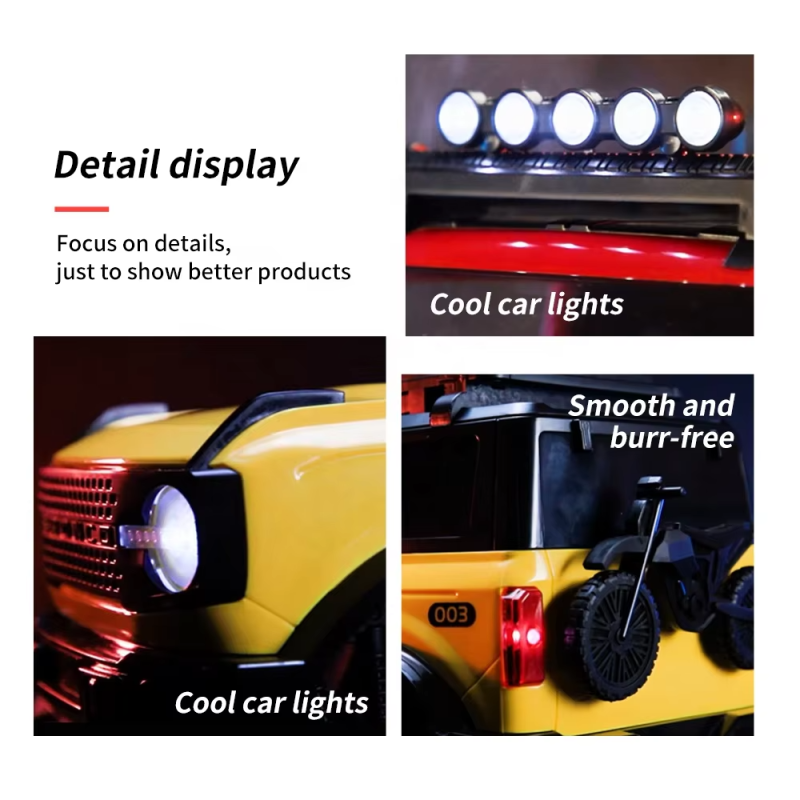 -wheel Drive Rock Off-road Truck Toy 4